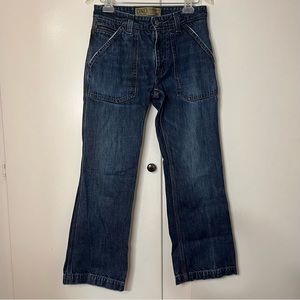 Vintage Y2K Old Navy Low Rise Bootcut Jeans 29 X 30 Streetwear